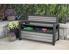 Keter Zahradní lavice Keter Deco Garden Bench Storm grey