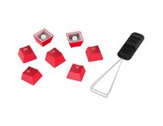 HyperX Rubber Keycaps - Red (US Layout) 