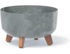 Prosperplast Květináč Prosperplast GRACIA LOW 28,5 cm beton effect