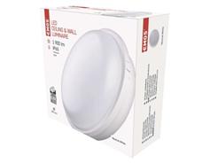 EMOS LED přisazené svítidlo QARI, kruhové bílé 20W neutrální b., IP65