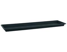 Miska pod truhlík Myra - antracit 60 cm