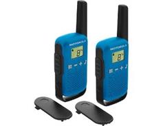 MOTOROLA T42 Blue Walkie-Talkie 