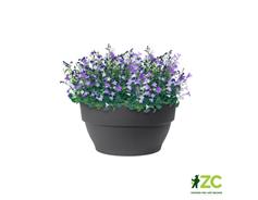 Květináč Vibia Campana Bowl - antracit 27 cm 