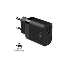 Fixed nabíječka 2xUSB 17W FIXC17N-2U-BK