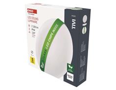EMOS LED přisazené svítidlo TIVI, A CLASS, kruhové bílé 12,5W, IP44, neutrální bílá