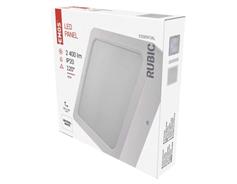 EMOS LED přisazené svítidlo RUBIC, čtvercové, 24W neutrální bílá
