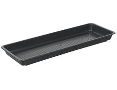 Miska pod truhlík Garden - antracit 40 cm