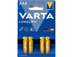 VARTA LR03 4BP AAA Longlife Alk 