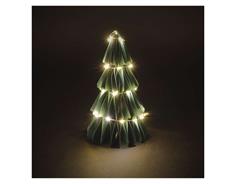 EMOS Vánoční papírový strom, 15 cm, vnitřní