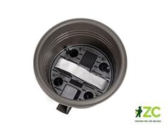 Květináč samozavlažovací Narza - antracit 35 cm