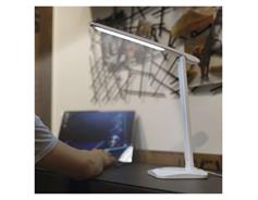 EMOS LED stolní lampa CHASE, bílá