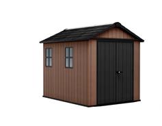 Keter Zahradní domek Keter Newton Plus wide 9x7,5 hnědý, s podlahou