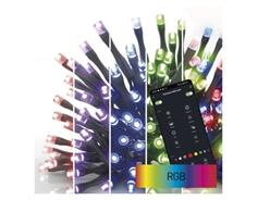 EMOS GoSmart LED vánoční řetěz, 12 m, venkovní i vnitřní, RGB, programy, časovač, WiFi