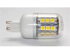 G21 Žárovka G21 LED G9-27SMD, 230V, 4W, 380lm, teplá bílá 