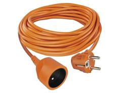 EMOS Prodlužovací kabel 10 m / 1 zásuvka / oranžový / PVC / 250 V / 1,5 mm2