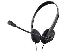 TRUST Primo Chat Headset wired Black 