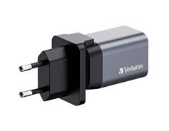 VERBATIM GaN adapt. USB-C 35W/USB-A 3.0 