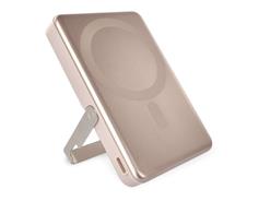 EMOS Powerbanka EMOS WI 1031, 10 000 mAh, 20 W + wireless, růžovo-zlatá