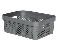 Curver Box Curver Infinity Dots 11L šedý