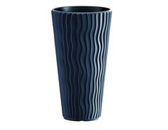Prosperplast Květináč Prosperplast SANDY SLIM antracit 29,7 cm
