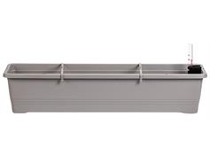 Truhlík samozavlažovací Bergamot - taupe 80 cm