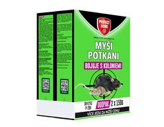 Rodic Difetec P-29F duopack - rodenticid proti myším, potkanům a krysám 2x150 g