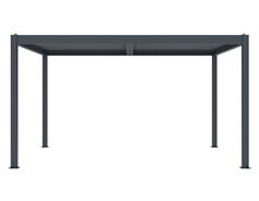 G21 Bioklimatická pergola G21 Austin 4x3 m, antracitová hliníková