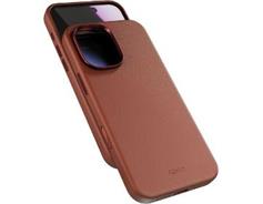 EPICO Mag+ leather case iPhone 17 Brown 