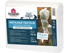 Neotex / netkaná textilie Rosteto - bílý 19g šíře 10 x 1,6 m
