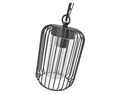 EMOS Zahradní závěsné svítidlo SALVIA, 16 x 16 x 76 cm, 1 x E27, 15 W