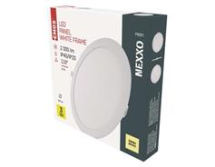 EMOS LED vestavné svítidlo NEXXO, kruhové, bílé, 25W, teplá bílá