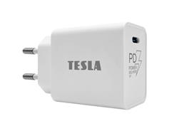 TESLA TESLA Power Charger T100 - rychlonabíječka 20 W PD 3.0/PPS (bílá barva)