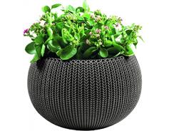Keter Květináč Keter COZY M závěsný Harvest Brown