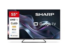 SHARP 55HP6265E QLED GOOGLE SMART UHD TV 