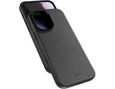 EPICO Mag+ leather case iPhone 17 Black 