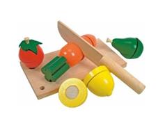 Woody 102190081 Krájení na prkénku-ovoce 