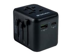VERBATIM Adaptér USB-C 20W+USB-A 18W 