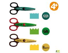 Sada nůžek Kidzors™ 3 ks Mokřadová zvířátka - 1003845 - Fiskars