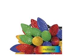 EMOS LED vánoční řetěz, barevné žárovky, 9,8 m, multicolor, multifunkce
