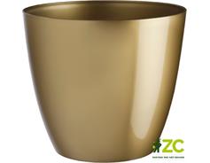 Obal Ella - lesklá zlatá (vánoční řada) 18 cm