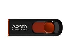 ADATA Flash Disk 64GB C008 Black 
