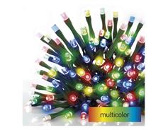 EMOS LED vánoční řetěz, 4 m, venkovní i vnitřní, multicolor, programy, časovač