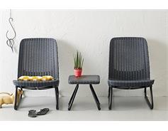 Keter Zahradní nábytek Keter Rio Patio set grafitový