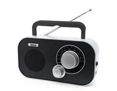 Bravo B-5184 Přenosné analog.rádio černé