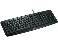 Canyon Klasická USB klávesnice, černá