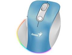 GENIUS Ergo 9000S Pro Wrl mouse blue/wh 