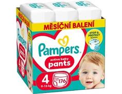 PAMPERS KALHOTKY AKTIVE BABY VEL 4/176KS 