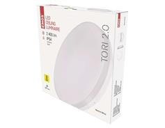 EMOS LED přisazené svítidlo TORI, kruhové bílé 24W neutrální b., IP54