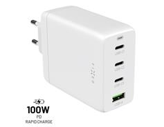 Fixed nabíječka 100W FIXCG100-3CU-WH