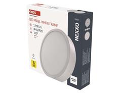EMOS LED přisazené svítidlo NEXXO, kruhové, bílé, 21W, neutrální bílá